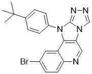 2-溴-11-（4-特丁基苯基）-11H-[1,2,4]三唑[3，，4，：2,3]咪唑[4,5-c]喹啉
