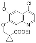 4-氯-6-甲氧基-7-（1’-乙氧甲酰环丙基）亚甲氧基喹啉