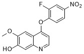 6-methoxy-7-hydroxy-4-(p-nitro-o-fluorophenoxy) quinoline