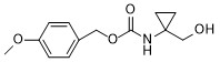 p-Methoxybenzyl 1-（hydroxymethyl）cyclopropyl carbamate