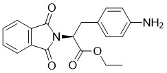 Ethyl (S)-3-(4-aminophenyl)-2-(1,3-dioxoisoindolin-2-yl)propanoate
