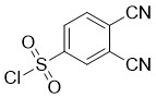 3,4-dicyano benzene sulfonyl chloride