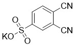 Potassium 3,4-dicyanobenzenesulfonic acid