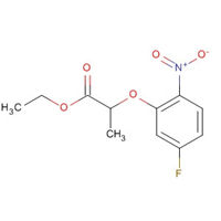Propanoic acid, 2-(5-fluoro-2-nitrophenoxy)-, ethyl ester